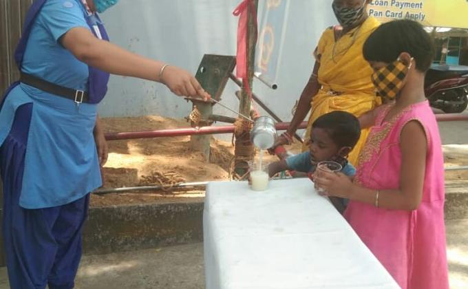 Water/Food distribution point