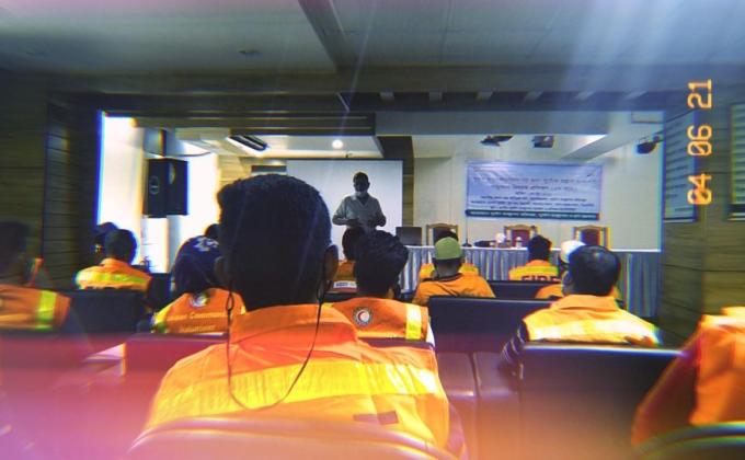 যুবক ও স্বেচ্ছাসেবকের জন্য দুর্যোগ প্রস্তুতি ও জরুরী সাড়াদান বিষয়ক প্রশিক্ষন (৫ম ব্যাচ)