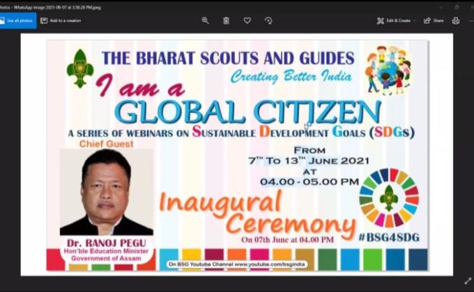 I AM A GLOBAL CITIZEN webinar on Sustainable Development Goals