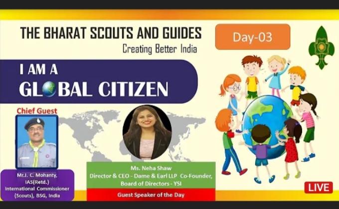 I Am A Global Citizen -"A series of Webinar on SDGs Goals" [Day- 3]