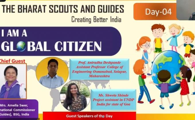 Day 4, I am a global citizen ##bsg4sdg##BSGindia, Monalisa Das 