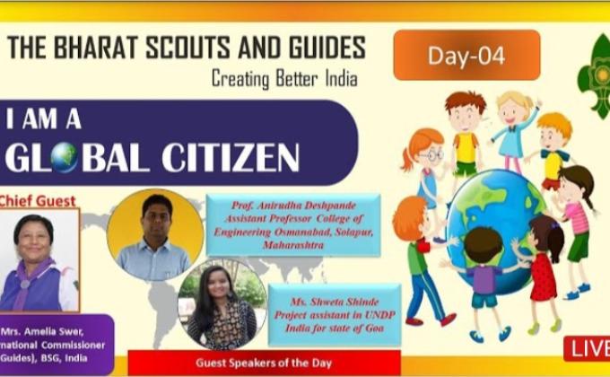 Webinar on 'I AM A GLOBAL CITIZEN'.
