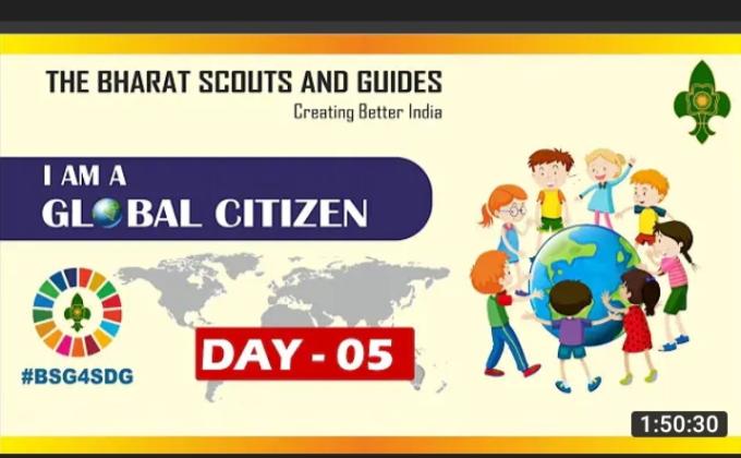 I Am A Global Citizen - " A series of Webinar on SDGs Goals" [ Day- 5]