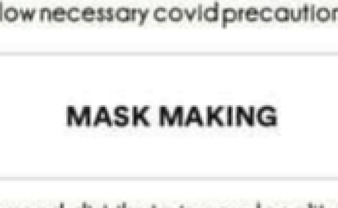 Sankalp project , Activity-3 (Mask making)