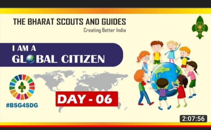 I Am A Global Citizen - "Series of Webinar on the SDGs Goals"  [ Day - 6 ]