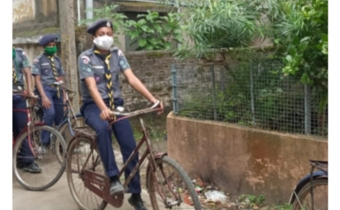 Cycle really for celebration "WORLD PEACE DAY"