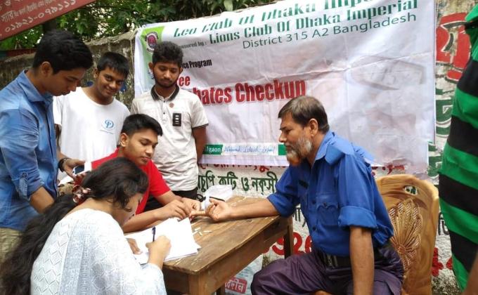 free blood grouping camp