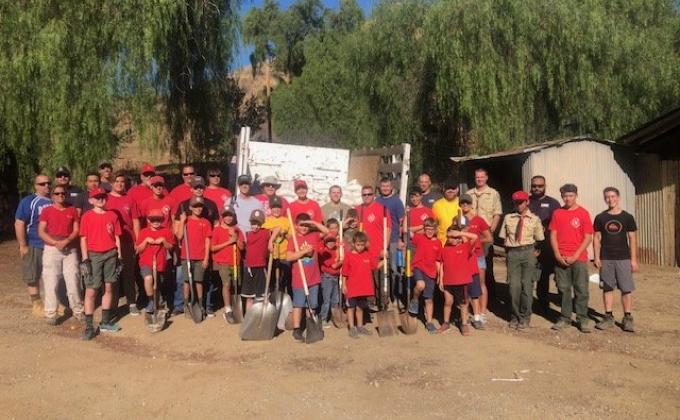 Mentryville Sandbag Filling (Flood Erosion Prevention)