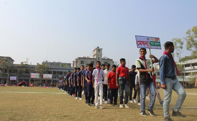 উদ্বোধনী মহড়া