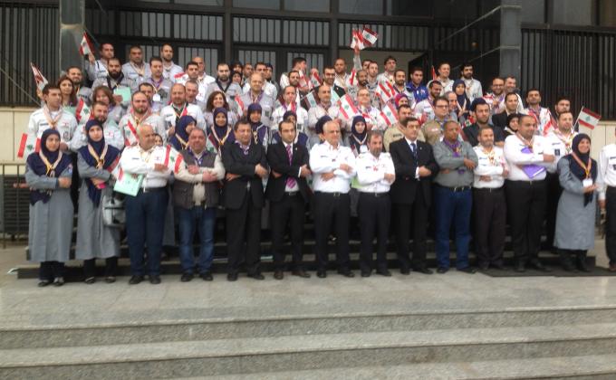    National Forum for training leaders and trainers Scout in Beirut- risala scout الملتقى الوطنى لقادة التدريب والمدربين الكشفيين في بيروت