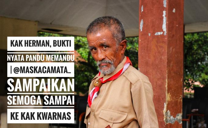 Kak Herman, Pramuka Inspirasi Tangerang