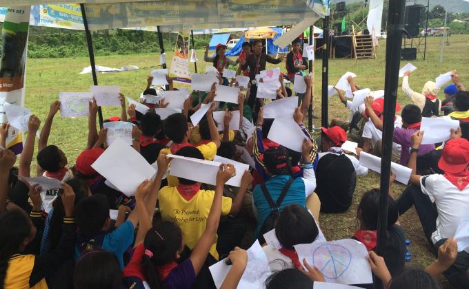 Messenger of Peace Roadshow at "A Happy MisOr" Peace Jamboree