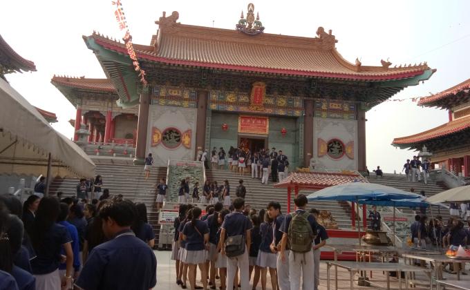 ศึกษาดูงานที่วัด