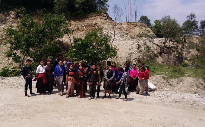 Cleaning Campaign in and around Phongmey