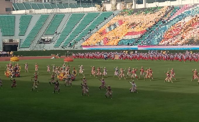 กิจกรรม​รวม​พิธี​เดิน​สวนสนาม​ใน​วัน​คล้าย​วัน​สถาปนา​คณะ​ลูกเสือ​แห่งชาติ