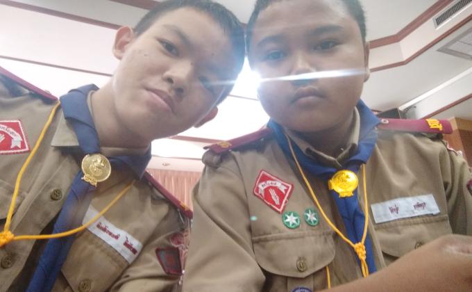 การอบรมผู้นำสันติภาพ โรงเรียนท่าม่วงราษฎร์บำรุง