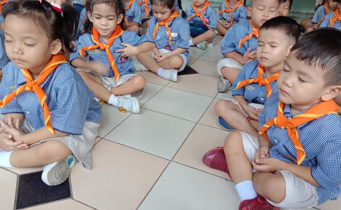 กิจกรรมฝึกสมาธิ