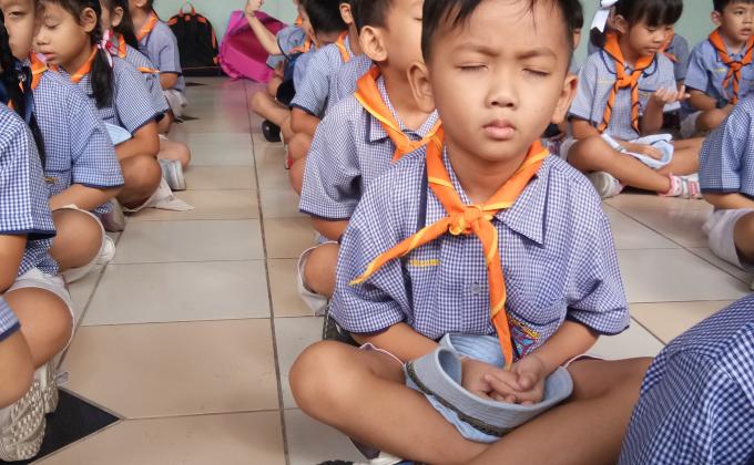 กิจกรรมฝึกนั่งสมาธิ