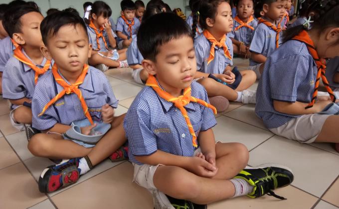 กิจกรรมนั่งสมาธิ