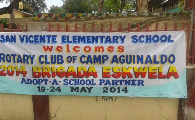 2014 Brigada Eskwela of San Vicente Elementary School