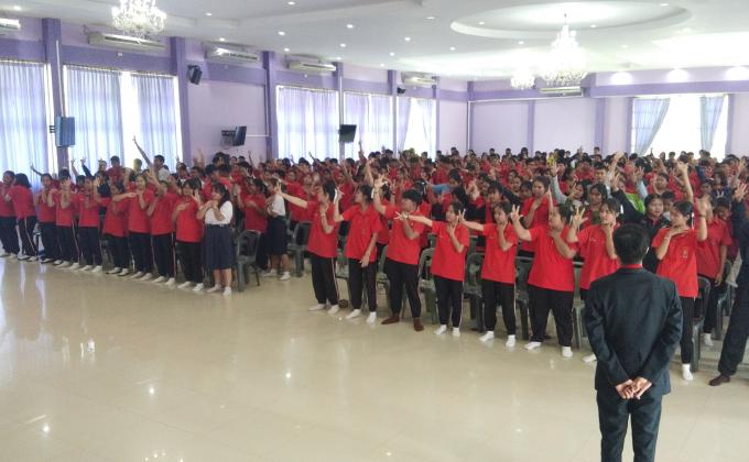 อบรมยุวอาสาสภากาชาดไทย