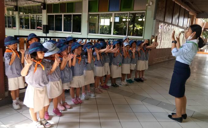 กิจกรรมล้างมือให้ถูกวิธี