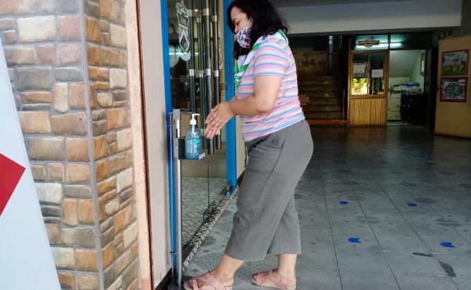 หมั่นล้างมือทำความสะอาดบ่อย ๆ 