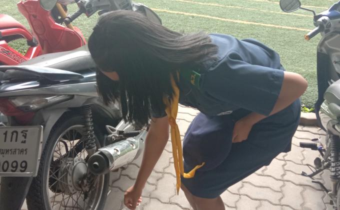 กิจกรรมเก็บขยะในโรงเรียน