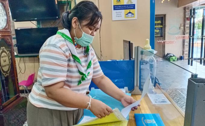 จิตอาสา เรียบเรียงเอกสารชั้น ป.6