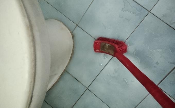 ล้างห้องน้ำ