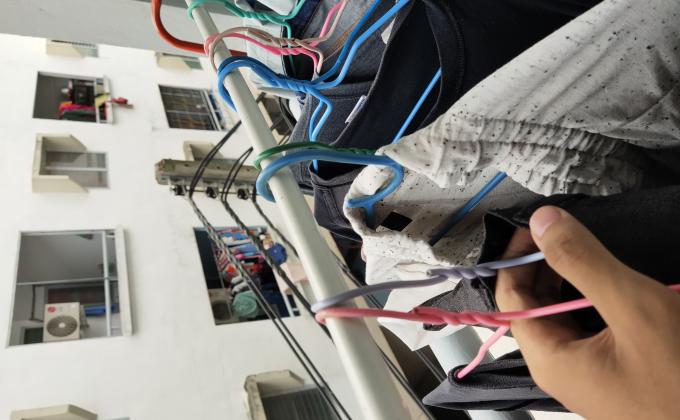 เก็บผ้า