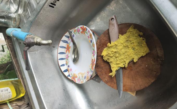 ล้างจานช่วยที่บ้าน