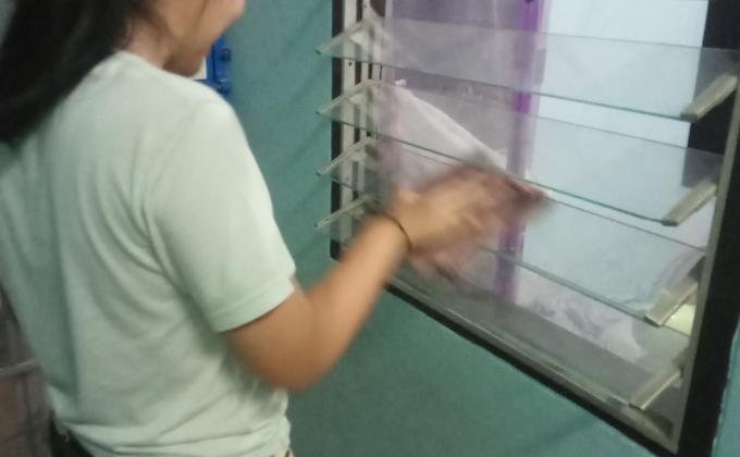 เช็ดกระจก