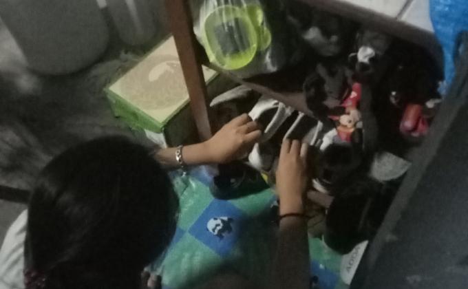 จัดรองเท้า