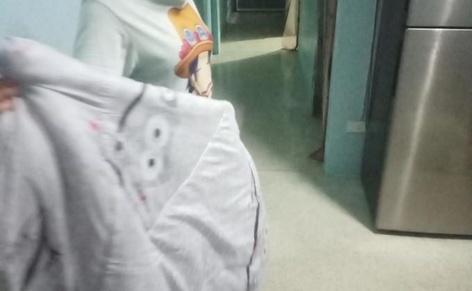 พับผ้าห่ม