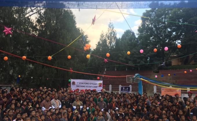 " Celebration of 100 years of Cubbing with Cubs from 24 most difficult schools in Bhutan"