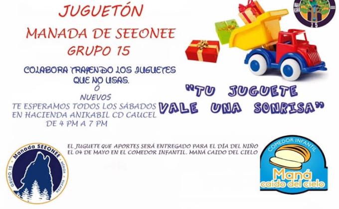 Juguetón. Tú juguete vale una sonrisa