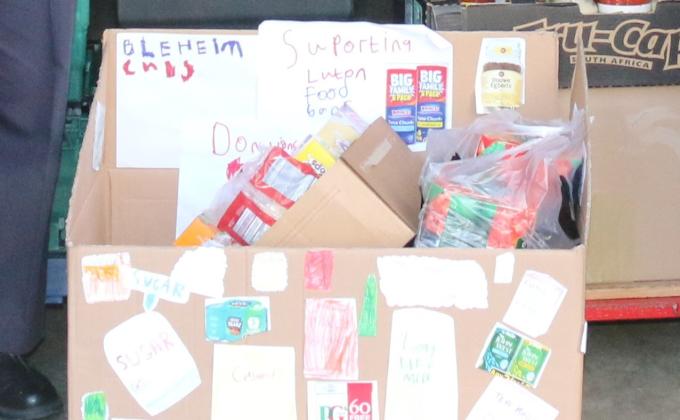Food bank collection