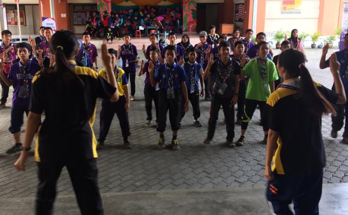 Tarian MoP versi Malaysia di Jamboree KL