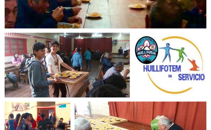 Apoyo y acogida en Comedor Abierto para personas en situación de calle - G.G.S. Huillifotem de la U. de los Lagos