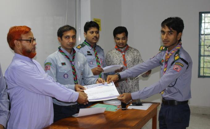 ফ্রেন্ডশীপ ক্যাম্পের সাটিফিকেট বিতরণ কর্মসূচি 