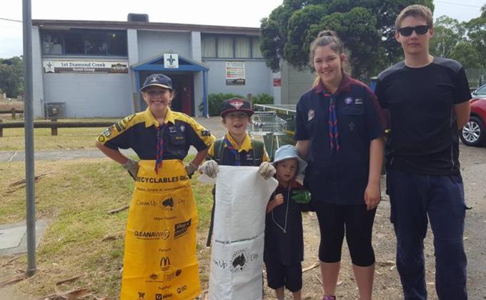 Clean Up Australia Day at Diamond Creek Scout Hall
