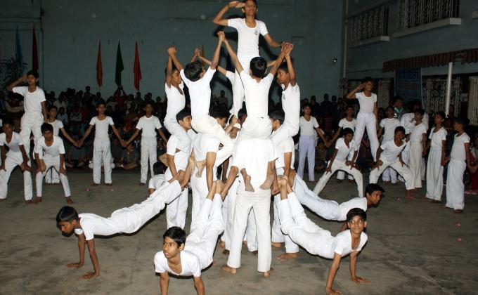 Human made scout pyramid program