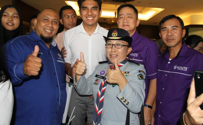 Majlis Dialog "Unlocking the Power of Young people" bersama Menteri Belia dan Sukan Malaysia YB  Syed Saddiq Syed Abdul Rahman