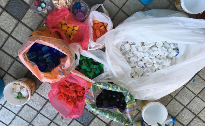 [WalkSide by Rovs Project : Update 17] 清理和分类所有得到的瓶盖 