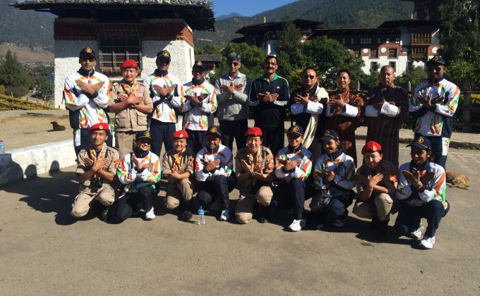Cultural Exchange & promotion of MOP between Bhutan Scouts & NCC Cadets"