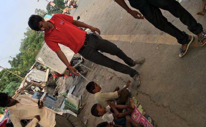 MOP WORK AT GORAKHPUR BY ASHVANEE'S TEAM