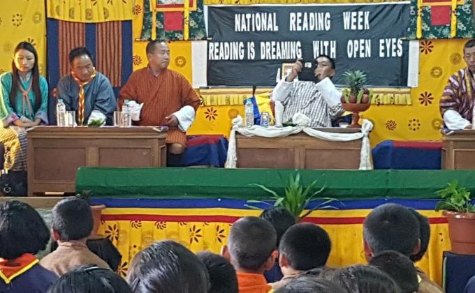 "Bhutan Scouts embraces national reading week"