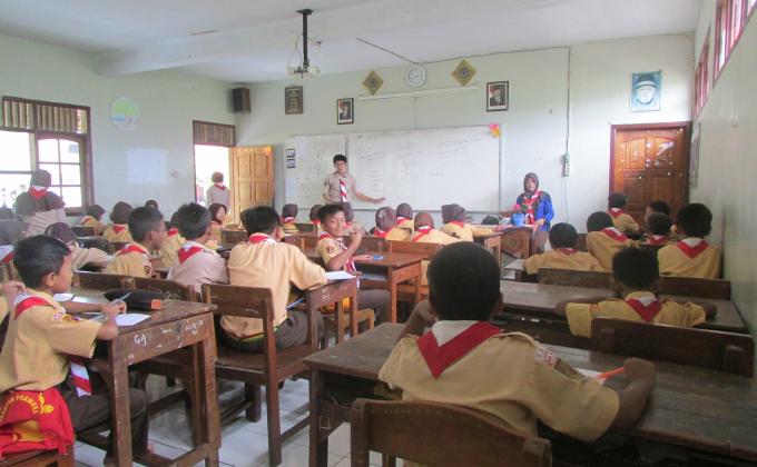 latihan pramuka