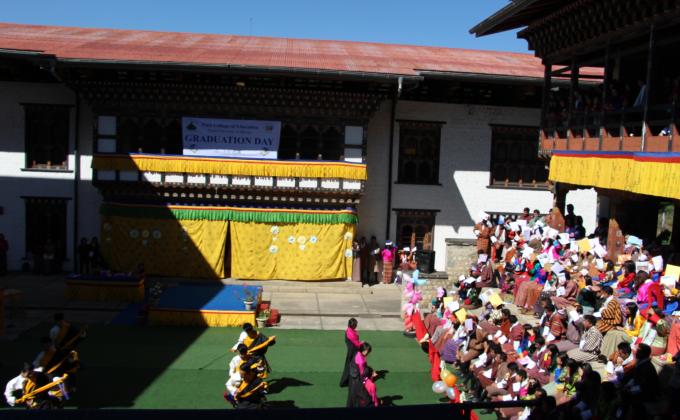 Celebrating Paro College Graduation Day